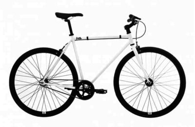 Feral Fixie 55cm Frame Road Bike White - Mens